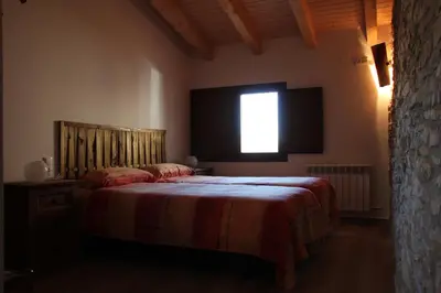 Cama o camas de una habitación en Casa Mestres