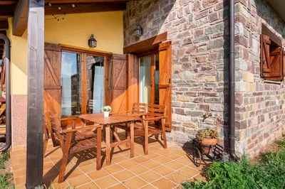 Un patio o zona al aire libre en La Voz del Silencio