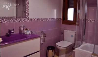 Un baño de casa oliva la bodegueta