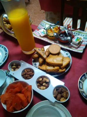 Comida en o cerca de este hostal o pensión