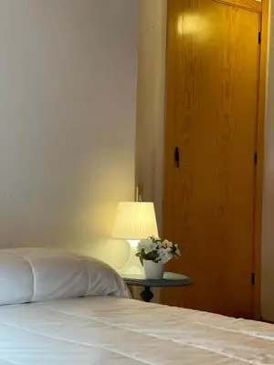 Cama o camas de una habitación en Duplex Con Encanto En Vielha