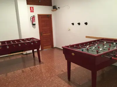 Sala de juegos en Duplex Con Encanto En Vielha