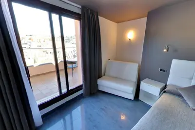 Zona de estar de Hotel El Salt