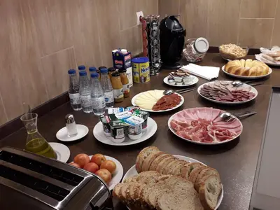 Comida en o cerca of this country house