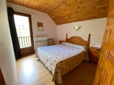 Cama o camas de una habitación en Casa Rural Era de Ferro