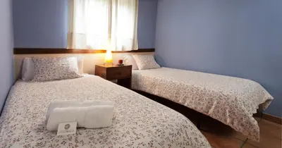 Cama o camas de una habitación en La Estibialla
