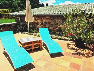 Jardín al aire libre en Chalet 