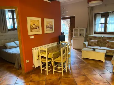 Zona de estar de Casa Rural Marín