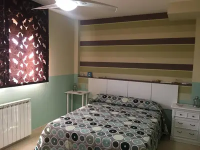Cama o camas de una habitación en Casa Vega