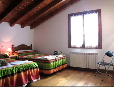 Cama o camas de una habitación en Casa Bentta