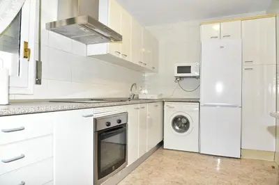 Una cocina o zona de cocina en Mequedo San Pascual