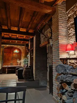 Zona de estar de La Garbinada Hotel