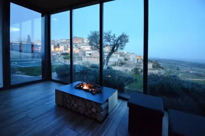 Paisaje cerca of this country house