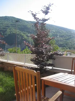 Vista general de una montaña o vista desde el apartamento