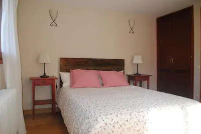 Cama o camas de una habitación en Casa Los Ardos