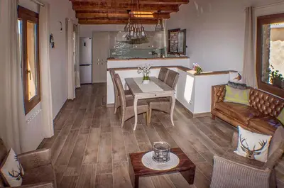 Zona de estar de Cal Pastisser de Taús