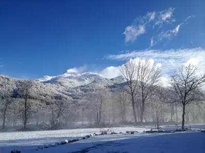 Paisaje cerca de este hotel