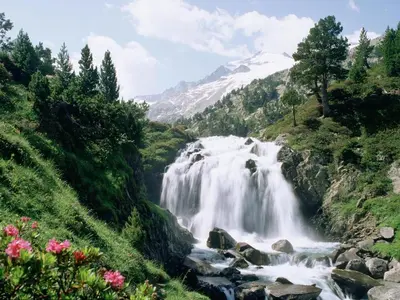 Paisaje cerca de este hotel