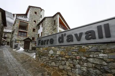 Plano de Hotel Farré D'avall