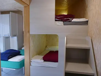 Cama o camas de una habitación en Hostería de Curtidores