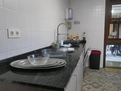 Una cocina o zona de cocina en Hostería de Curtidores