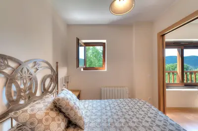 Cama o camas de una habitación en Apartaments Flor De Neu
