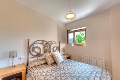 Cama o camas de una habitación en Apartaments Flor De Neu