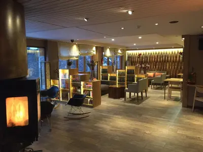 Zona de estar de Hostal Pey