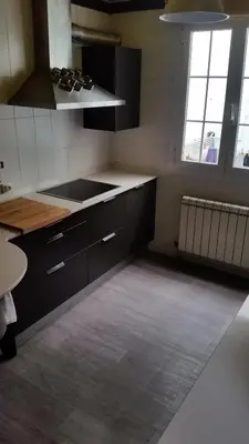 Una cocina o zona de cocina en El Desván de San Antón