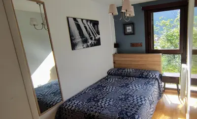 Cama o camas de una habitación en Pleta del Mon