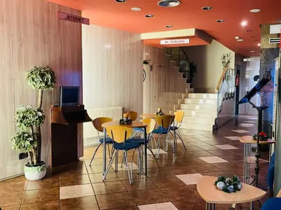 Zona de estar de Hotel Yerri