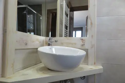 Un baño de Casa Bielsa
