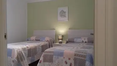 Cama o camas de una habitación en Vivienda Lanzón