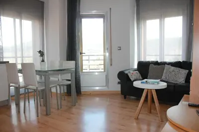 Zona de estar de Apartamento Ainsa Pirineo