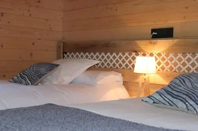 Cama o camas de una habitación en Piedrafita Mountain