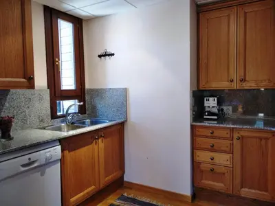 Una cocina o zona de cocina en Dúplex familiar en Esterri d'Àneu