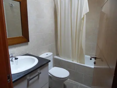 Un baño de Pensió i Apartaments la Bordeta