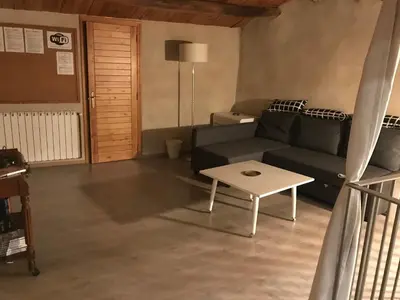 Zona de estar de La Rectoria