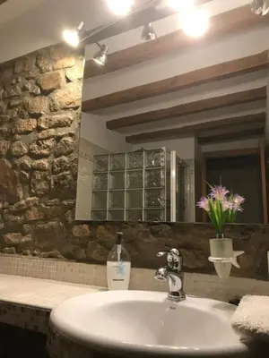 Un baño de La Rectoria