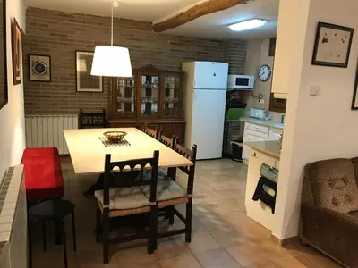 Una cocina o zona de cocina en La Rectoria