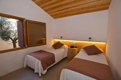 Cama o camas de una habitación en Casa Oryza
