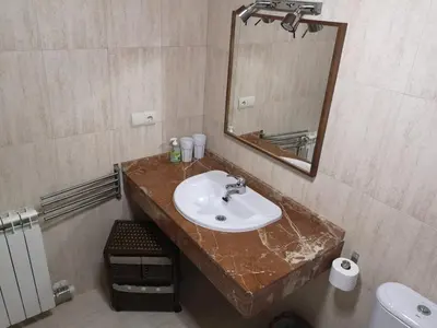 Un baño de Rural Badaguas