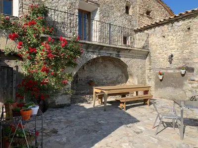 Un patio o zona al aire libre en Casa Lascorz