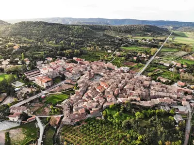 Paisaje cerca de este camping