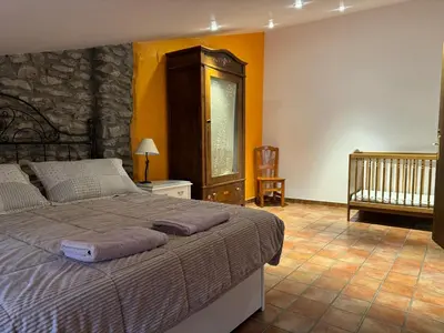 Cama o camas de una habitación en Ca la Bet