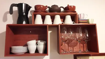 Utensilios para hacer té y café en PRIORAT Ca la Iolanda 