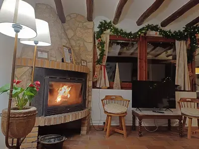 Una televisión o centro de entretenimiento en PRIORAT Ca la Iolanda 