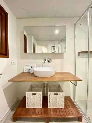 Un baño de VTZ El Balcón de Rey Alfonso I