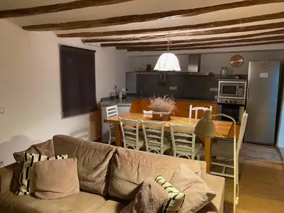 Una cocina o zona de cocina en CA L'AVIADOR