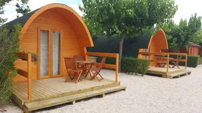 Edificio en el que se encuentra el camping